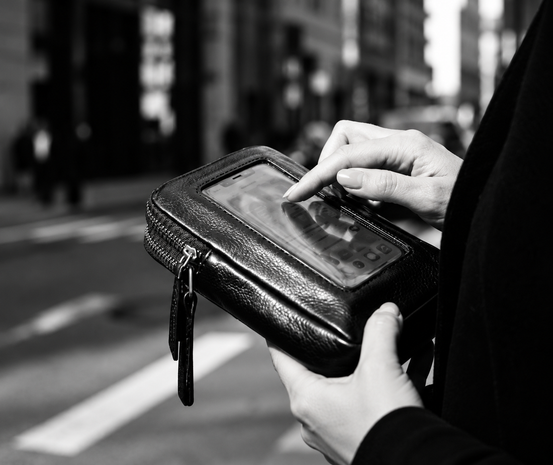 Pickpocket Proof Phone Purses That Still Let You Use Your Touchscreen