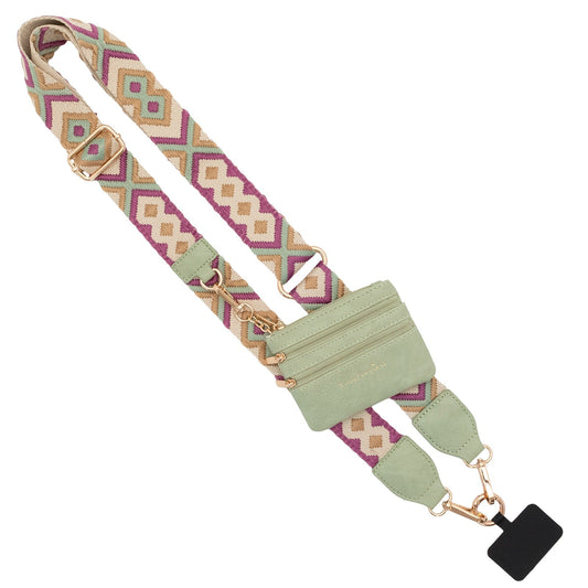 Clip & Go Strap w/Zippered Pouch