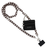 Black Chain - Black Pouch (Hardware: Silver)