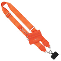 Orange - Silver Hardware