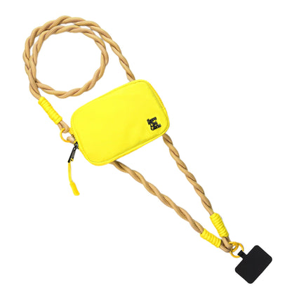 Active Crossbody w/RFID Pouch Spiral Rope