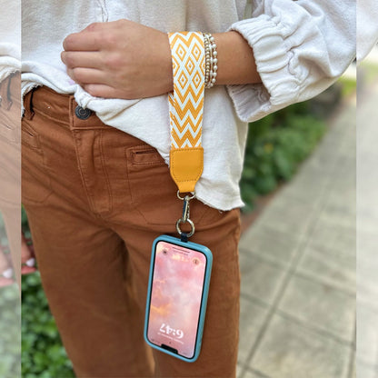 Clip & Go Strap with Pouch Chevron/Diamond Collection