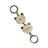 Cat Cream w/Gold Hardware