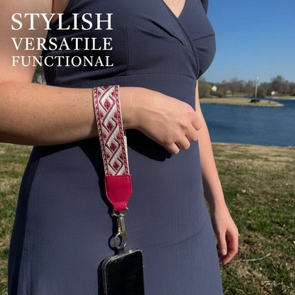 Clip & Go Strap w/Zippered Pouch XOXO Boysnberry