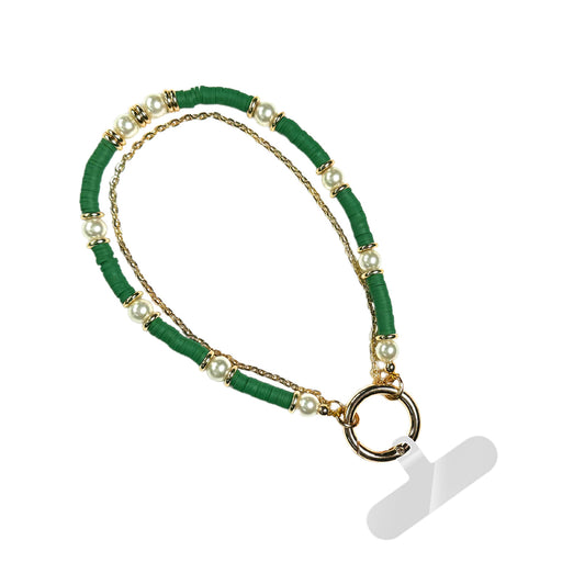 Clip & Go Double Strand Beaded Wristlet