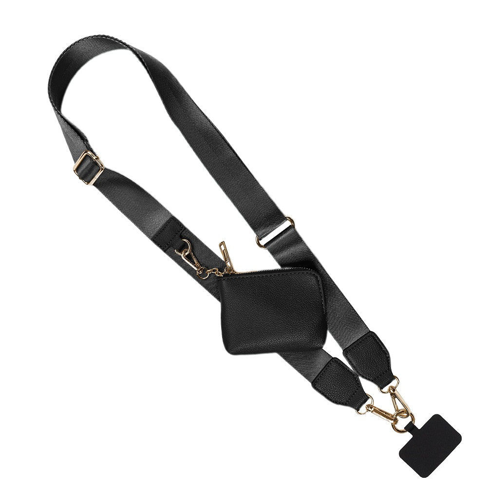 Clip & Go Strap w/RFID Pouch Solid