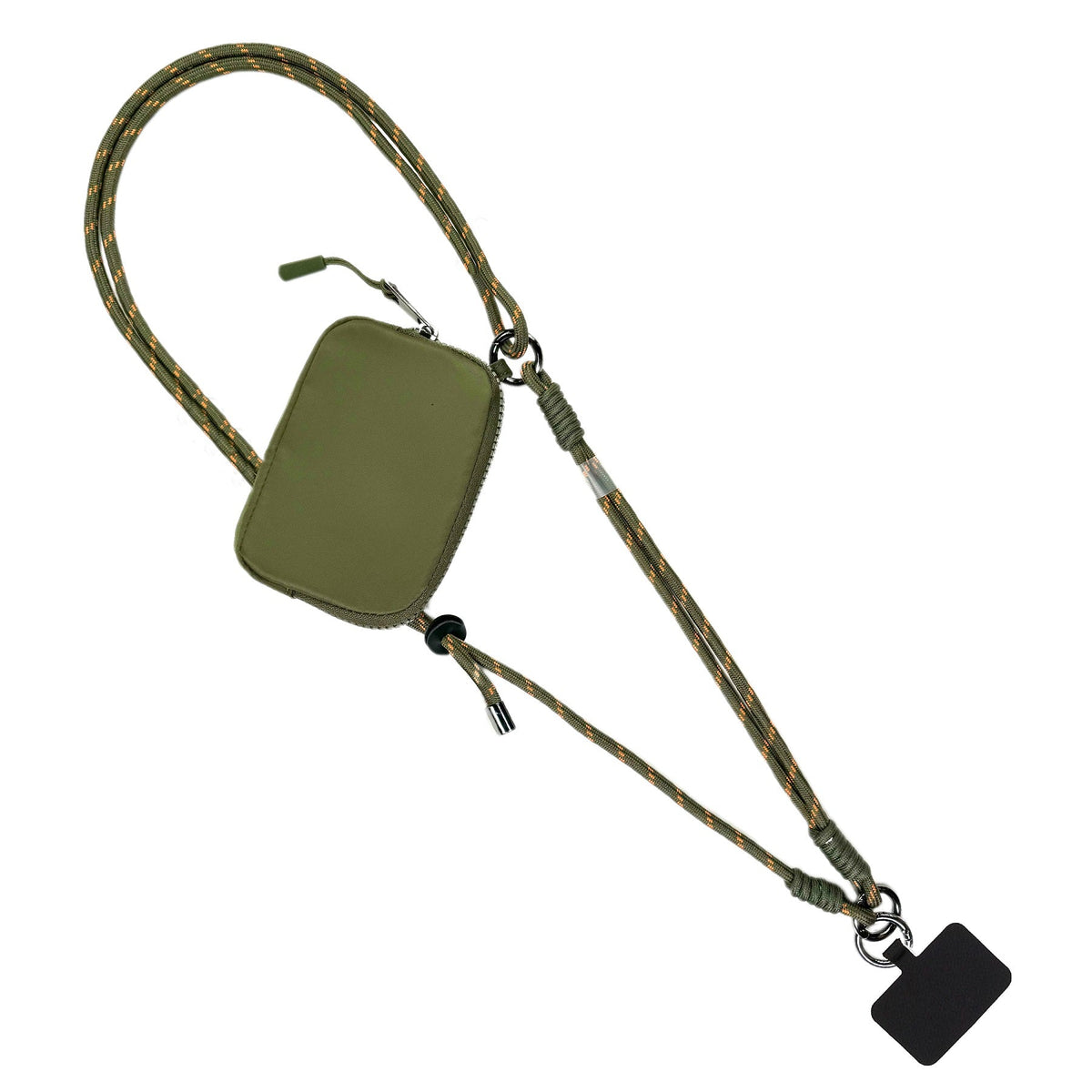 Active Crossbody w/RFID Pouch Twin Rope